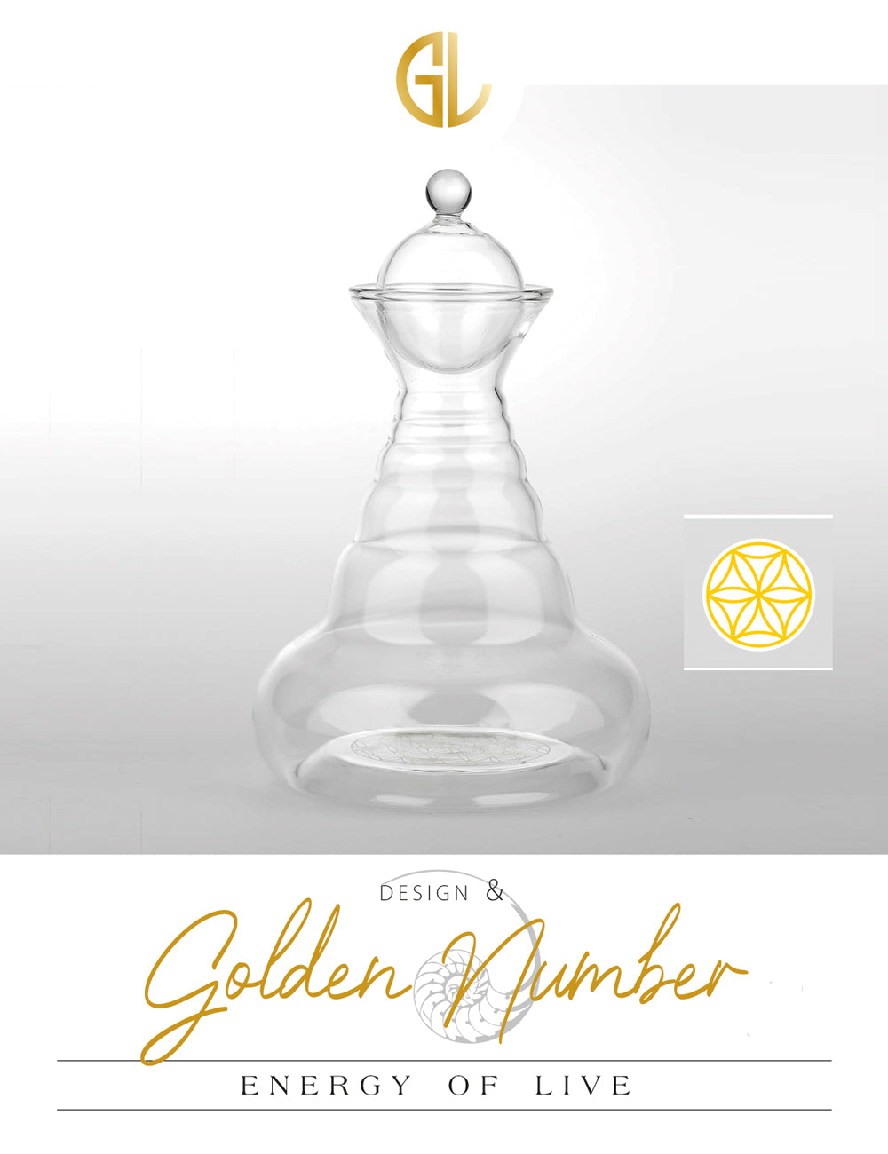Carafe Alladin Gold