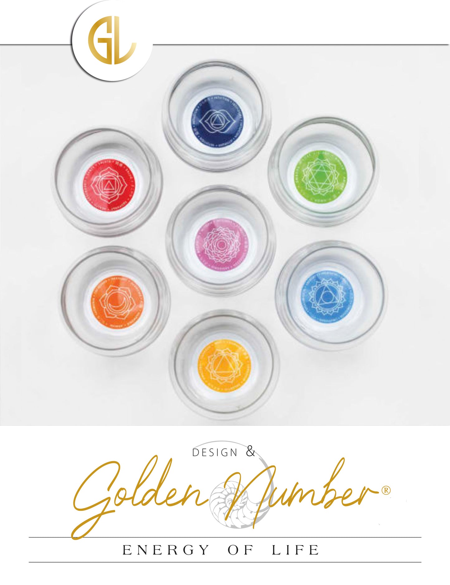 Verres 7 Chakras - à l'unité