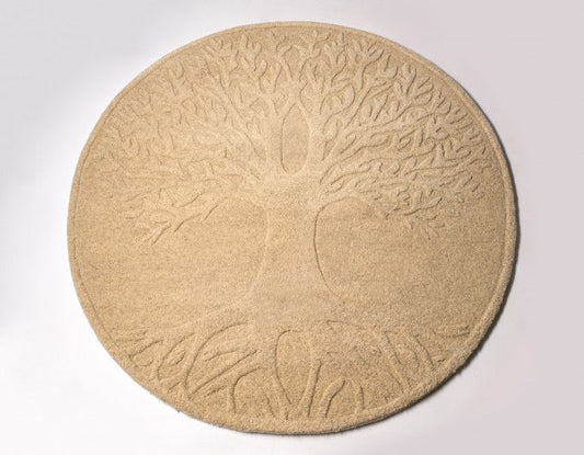 Tapis tufté main - Arbre de Vie