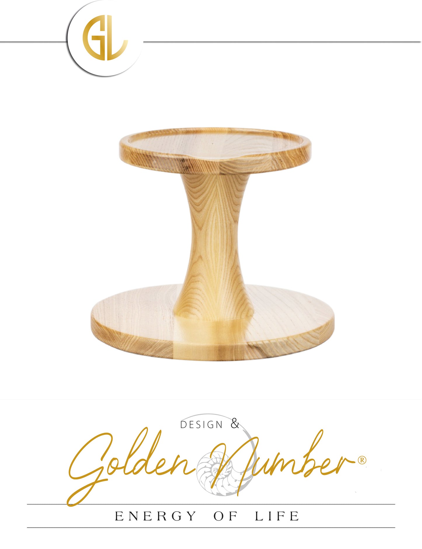 Socle en Frêne pour Carafe Universe et Beauty